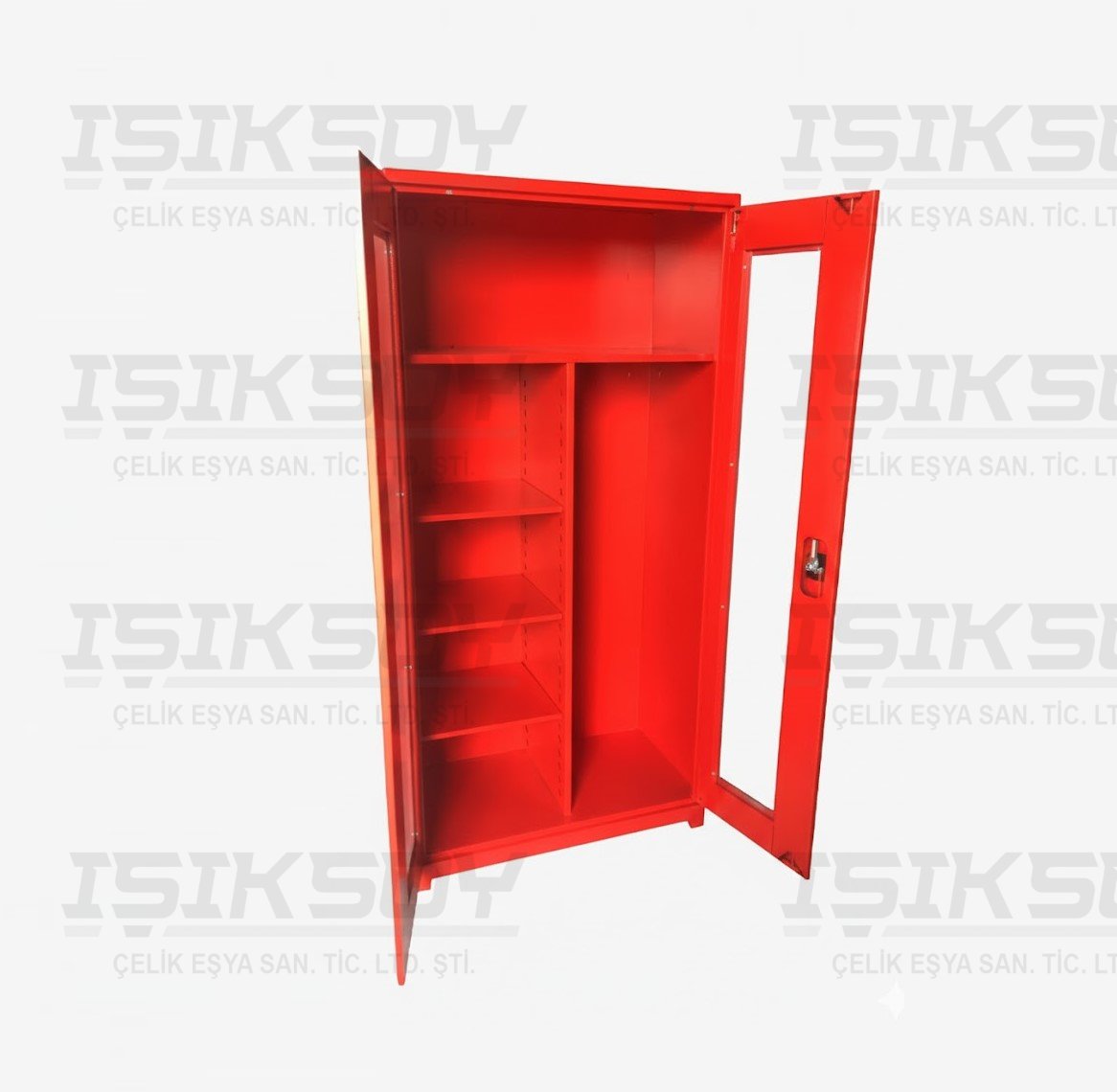 Pleksi Kapaklı Temizlik Dolabı